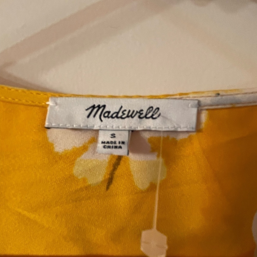 Madewell Ikat floral duster or coverup - Picture 2 of 3